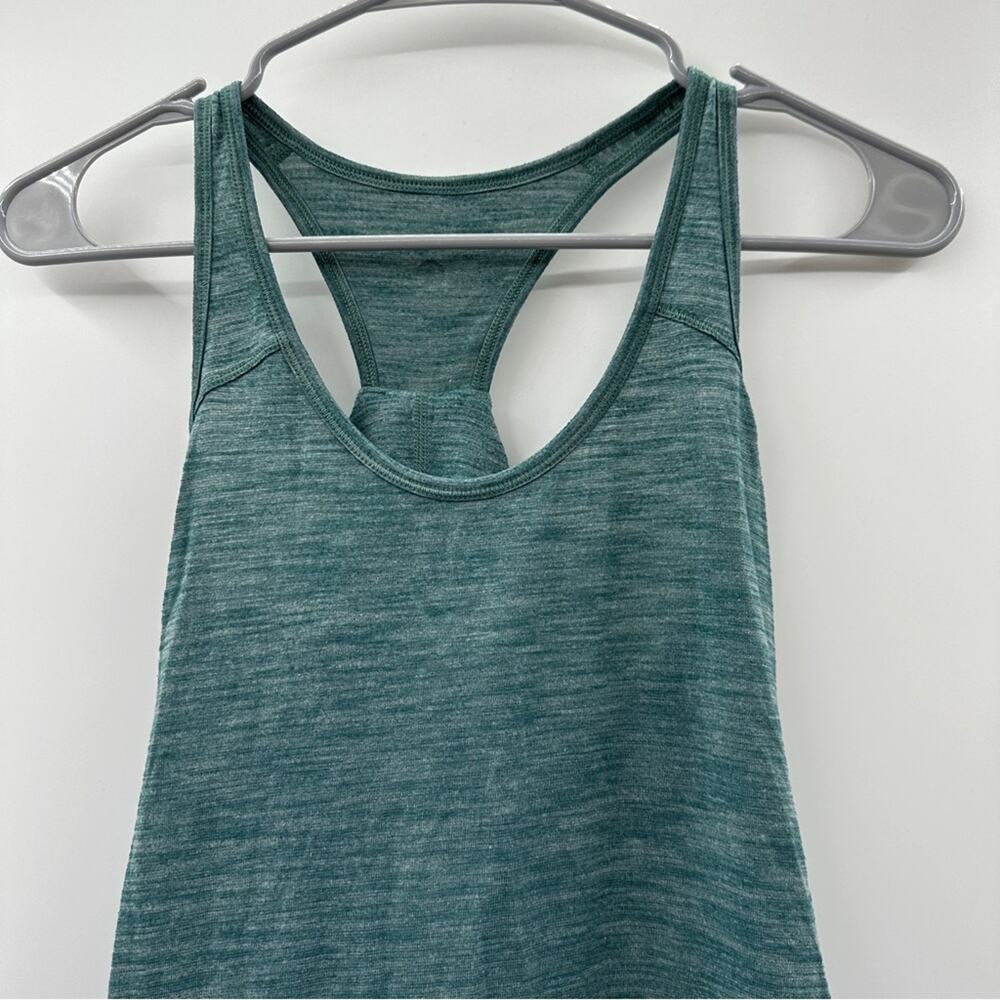 Lululemon Essential Tank in Heathered Deep Green Size S - Picture 4 of 9